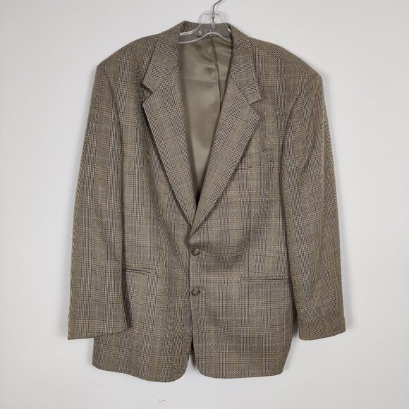 Jack Fraser Men's Blazer Jacket Size 42R Silk Wool Business Casual Old Money - Picture 1 of 10